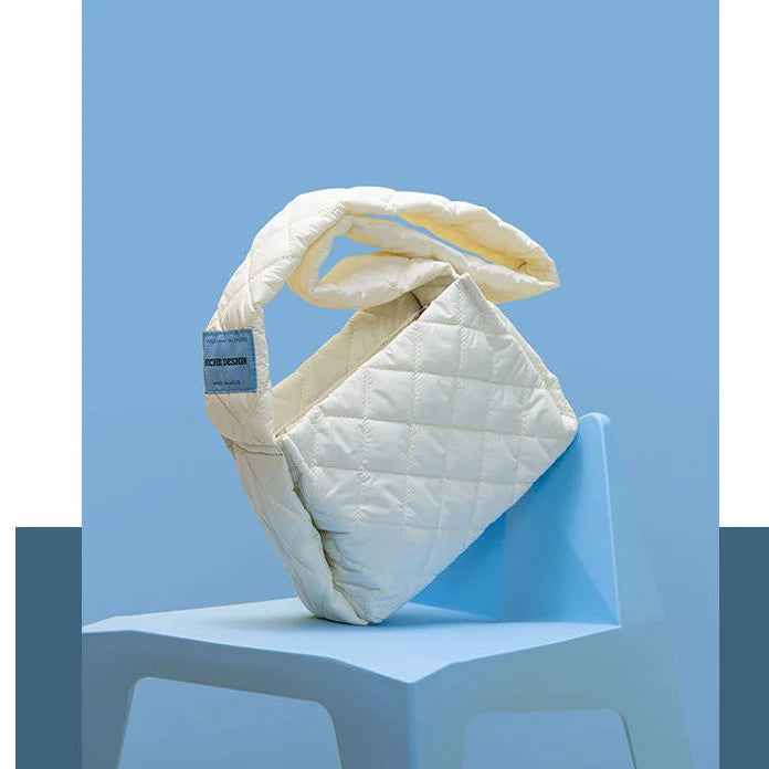 Nylon Women Bag Square Solid Zipper Shoulder Bags Handbags Crossbody Bag