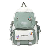 Waterproof Nylon Women School Backpack Multifunction Female Business Teenage Lap