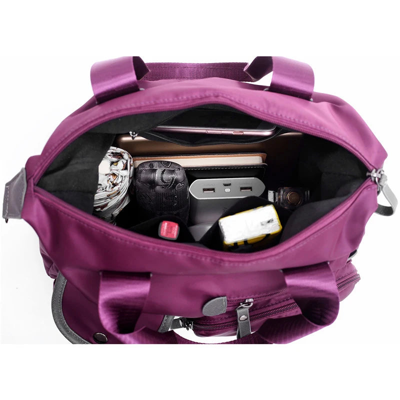 Nylon Women Shoulder Bag Waterproof Crossbody Large Capacity
