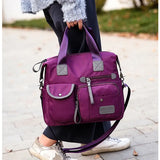 Nylon Women Shoulder Bag Waterproof Crossbody Large Capacity Travel Messenger