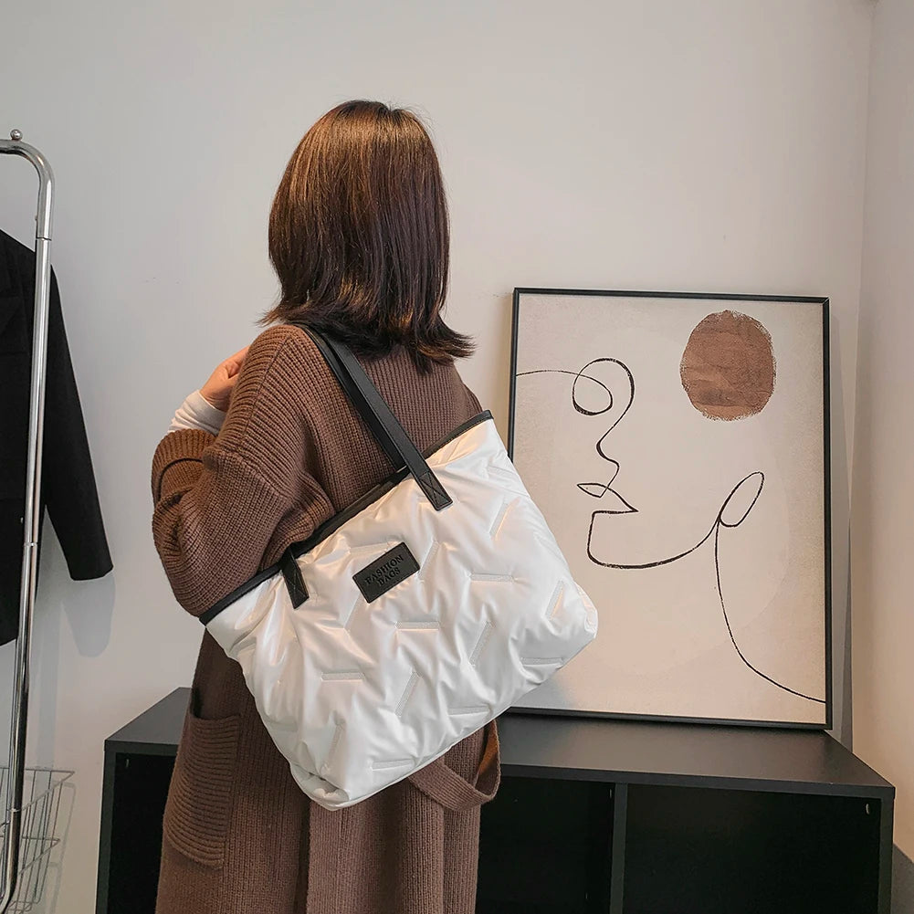 Nylon Women Shoulder Bags Casual Large Capacity Handbags