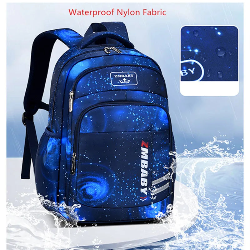 Large Capacity Elementary School Backpack for Girls Boys