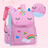 3D Cartoon School Backpack Girls Book Bag Kids - Luminous Kids Satchel