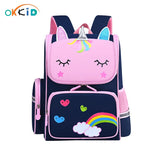 3D Cartoon School Backpack Girls Book Bag Kids - Luminous Kids Satchel