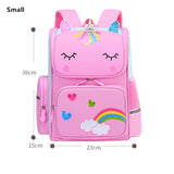 3D Cartoon School Backpack Girls Book Bag Kids - Luminous Kids Satchel
