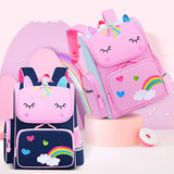 3D Cartoon School Backpack Girls Book Bag Kids - Luminous Kids Satchel