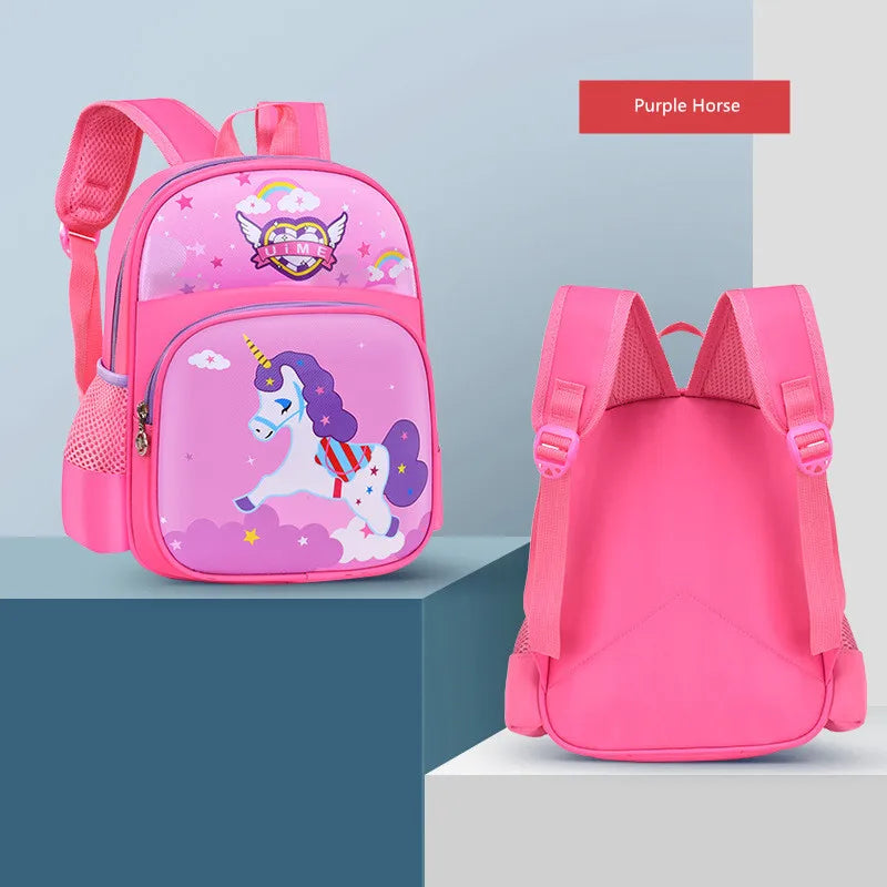 Kids Flower Girl Backpack for School