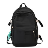 Yellow Student School Backpack for Teenage Girls