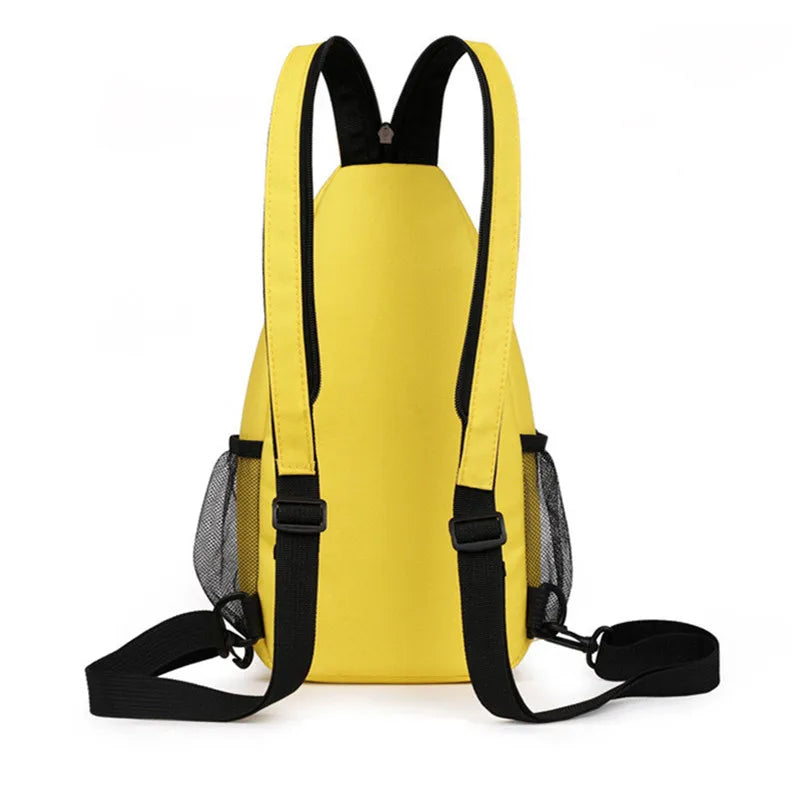 Women Mini Backpack Waterproof Nylon Small Crossbody Bag Girls Chest Bag