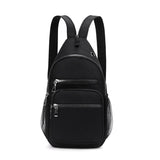 Women Mini Backpack Waterproof Nylon Small Crossbody Bag Girls Chest Bag