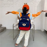 Bear Boys and Girls Student Schoolbags Kindergarten Backpack