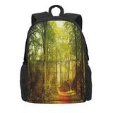 October Forest Backpacks Men's Backpacks Bags For Women Print Man Backpack