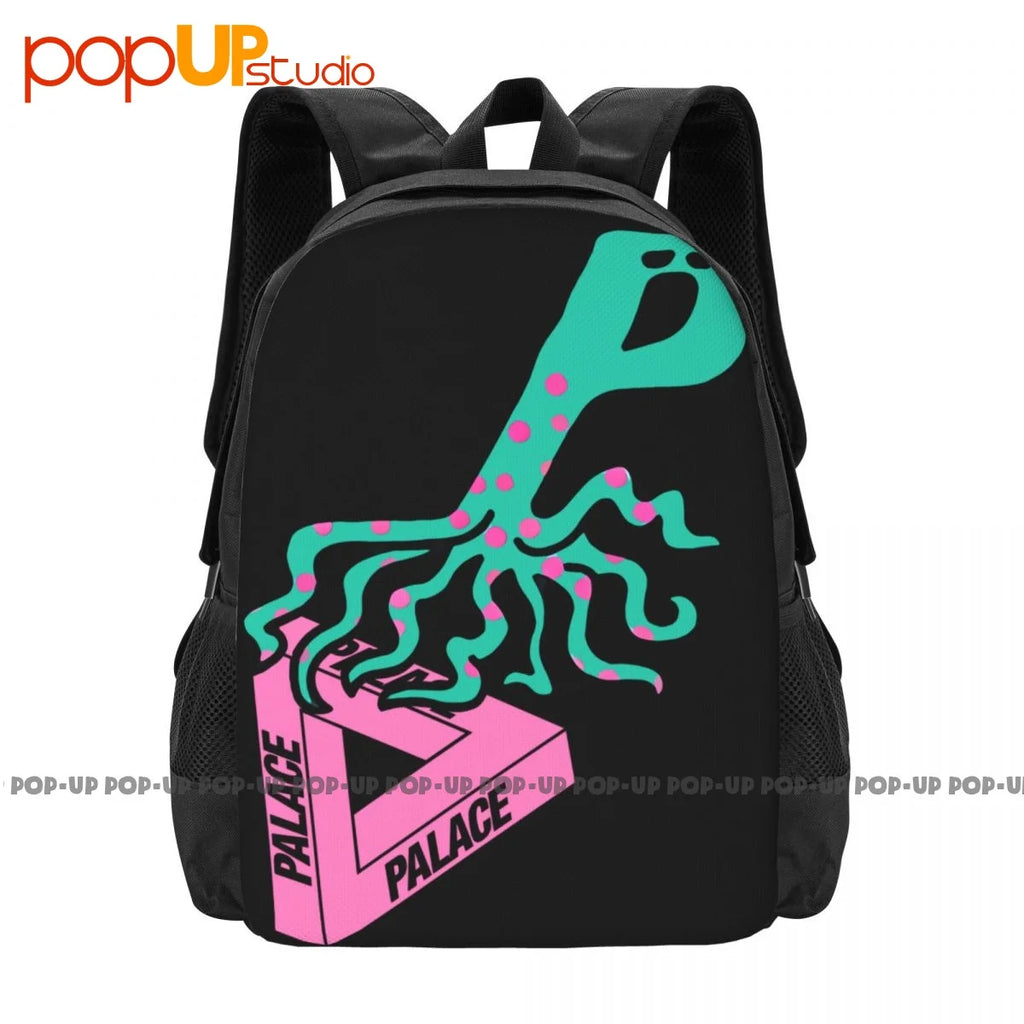 Octopus P Triangle Graphic Palaca Backpack Large Capacity Travel Art Print