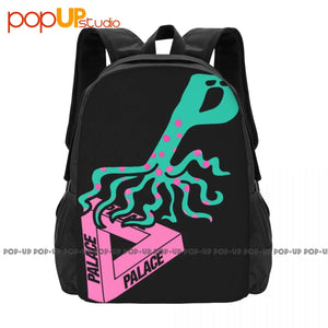 Octopus P Triangle Graphic Palaca Backpack Large Capacity Travel Art Print