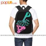 Octopus P Triangle Graphic Palaca Backpack Large Capacity Travel Art Print