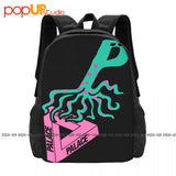 Octopus P Triangle Graphic Palaca Backpack Large Capacity Travel Art Print
