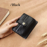 Oil Wax Leather Women Wallets PU Leather Coin Money Purse Ladies Wallet