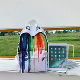 OkoLive Campus Backpack Female High School Leisure Large Capacity