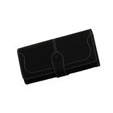 Okolive WB0005 Women Long Retro Frosted Embroidered Wallet Handbag