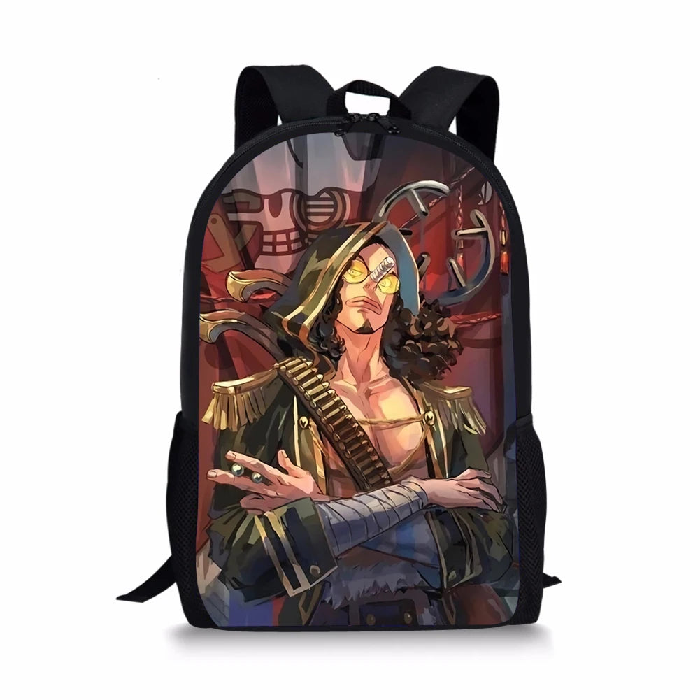 One Piece Element Printing Pattern School Backpack for Kids