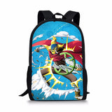 One Piece Element Printing Pattern School Backpack for Kids