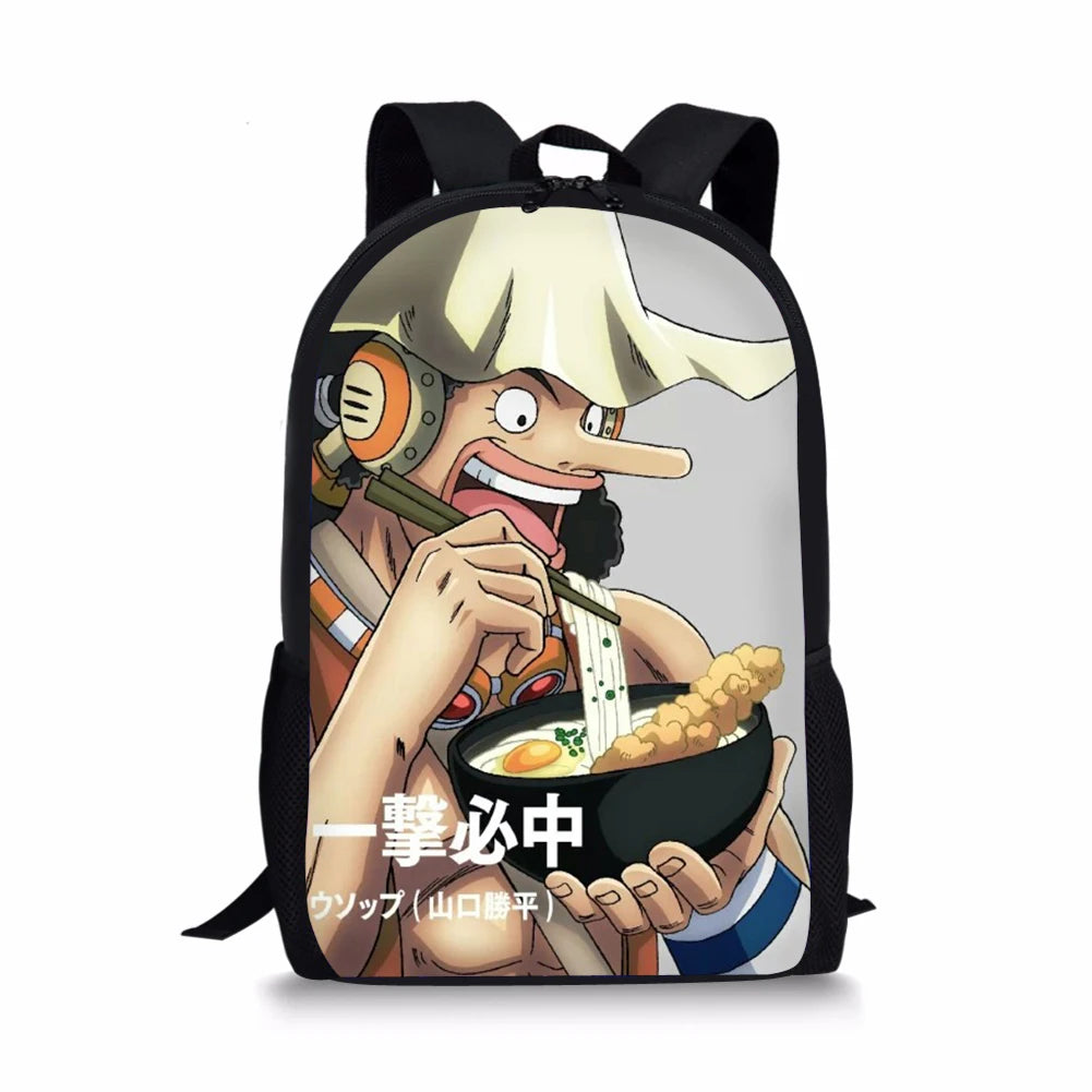 One Piece Element Printing Pattern School Backpack for Kids
