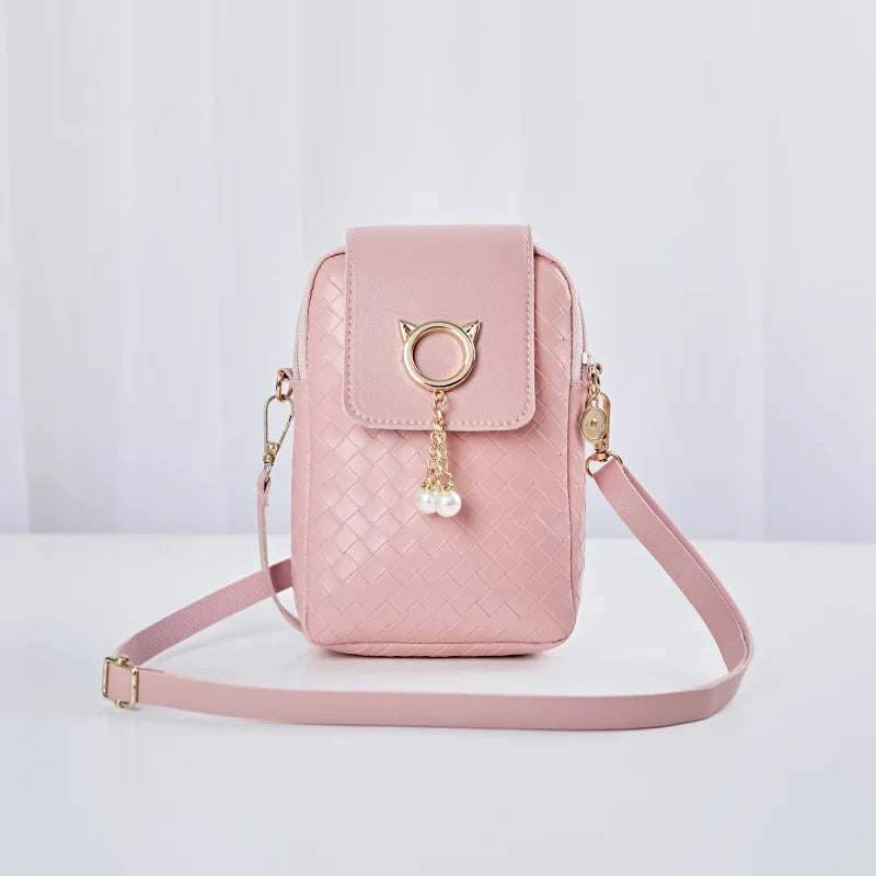 One Shoulder Small Crossbody Bags Women Mobile Phone Pocket Female Version Clutc
