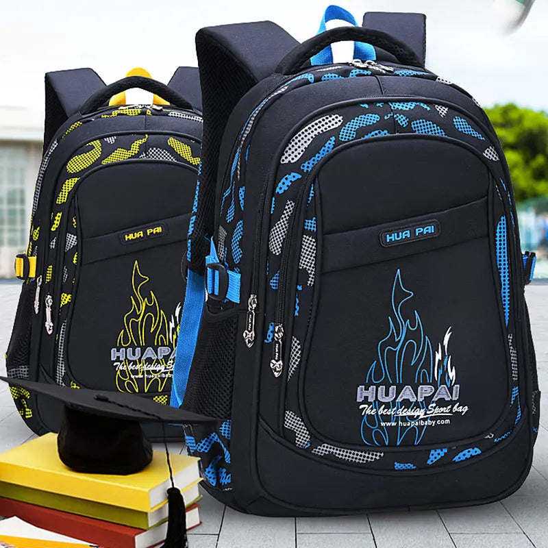 Orthopedic Kids Backpack Waterproof Mochila Boys Girls Schoolbag