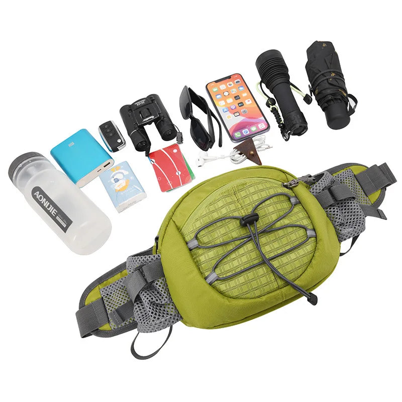 Outdoor Sports Hiking Waist Bag Large Capacity Running Fishing