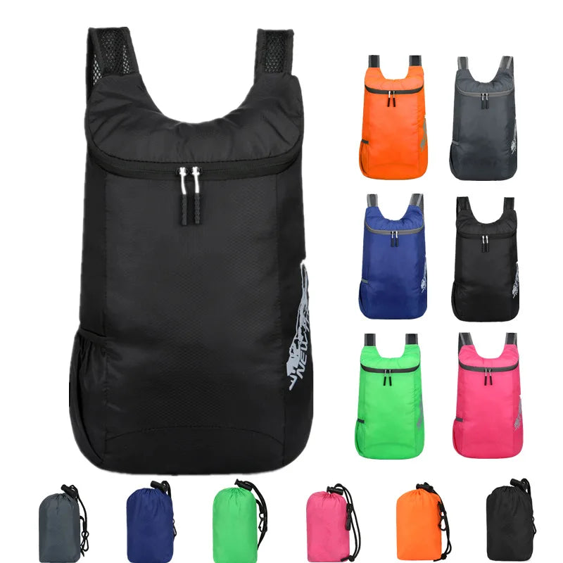 Foldable Lightweight Outdoor Backpack for Cycling & Hiking