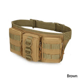 Outdoor Tactical Men Waist Pack Hiking Waist Bag Army Military Sports Bags