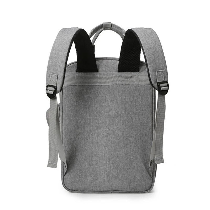 Outting Folding Mummy Bag Diaper Bag Large Capacity Backpack