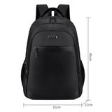 Oxford Business Backpack Waterproof Large Capacity Wear-resistant Storage