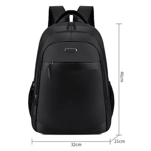 Oxford Business Laptop Backpack Large Capacity Waterproof Notebook Briefcase