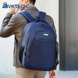 Oxford Business Laptop Backpack Large Capacity Waterproof Notebook Briefcase