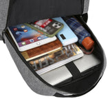 Waterproof Oxford Cloth Laptop Backpack with USB Charging