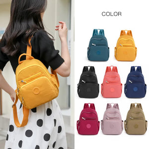 Light Oxford Cloth Backpack Rucksack Ladies Bag School Travel Bag