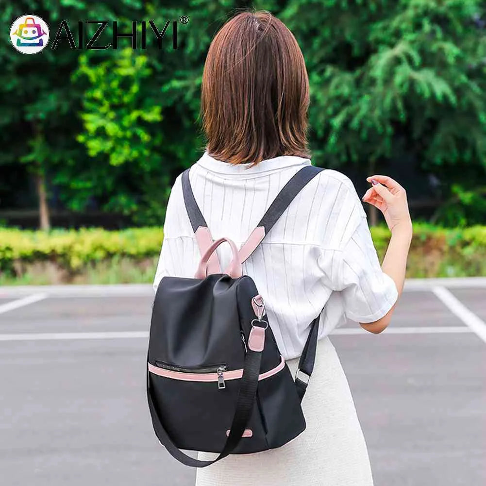 Large Capacity Anti-theft Backpack Crossbody Bag