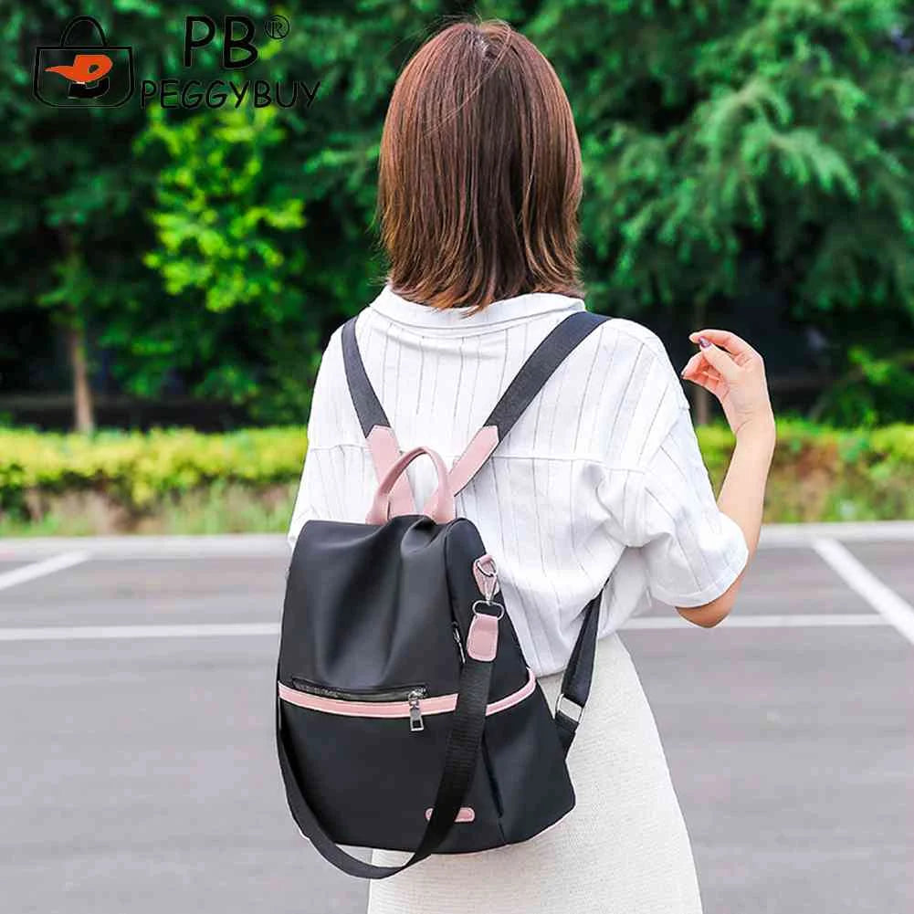 Large Capacity Anti-theft Backpack Crossbody Bag