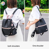 Large Capacity Anti-theft Backpack Crossbody Bag