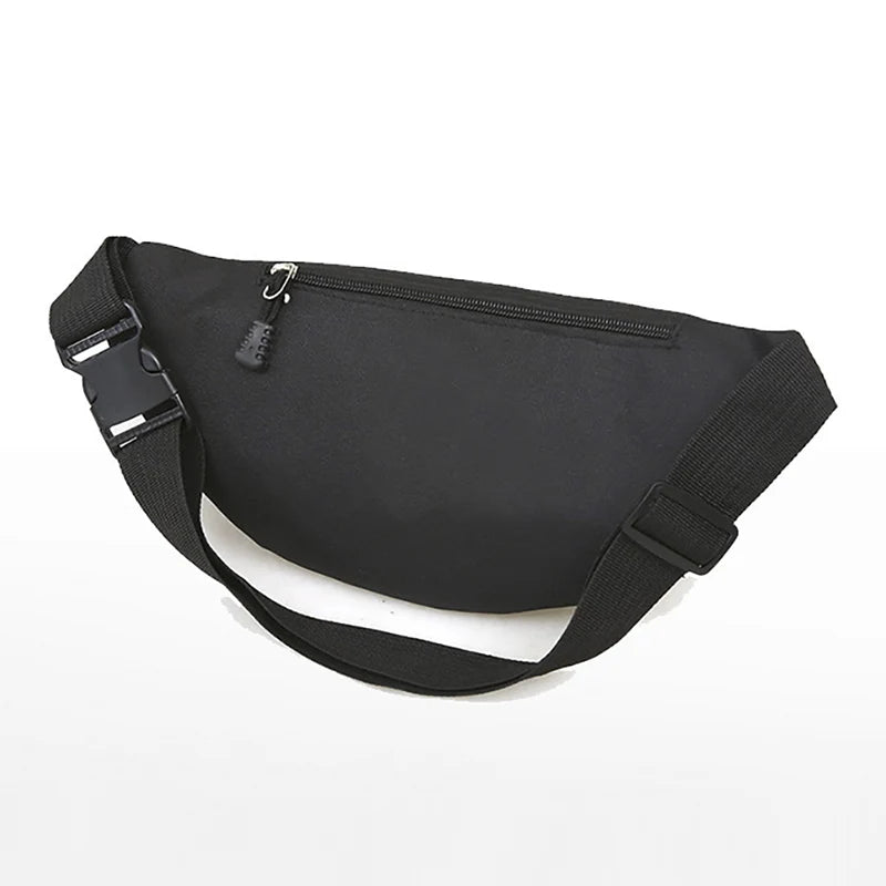 Oxford Fanny Pack Banana Bags Travel Men Women Belt Bag Phone Money Waist Bag