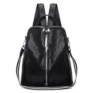 Oxford Lady Backpacks Women Bag Sequins Girl School Bags Laptop Backpack
