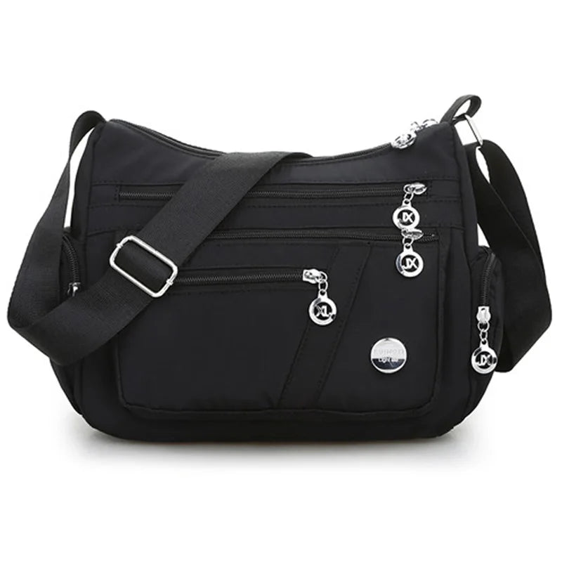 Waterproof Shoulder Bag Women Casual Crossbody Bag Large Capacity