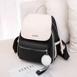 Oxford Women's Mini Backpack Waterproof Biker Shoulder Bag for Teen Girls