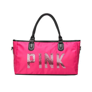 Casual Women Handbag Large Capacity Waterproof Sequins Messenger Bag