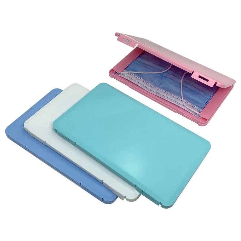 PP Mask Storage Box Portable Dust-Proof Case Moisture-Proof
