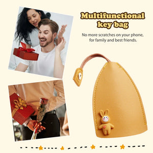 Cartoon Keys Holder Case Key Organizer Large Capacity for Travel