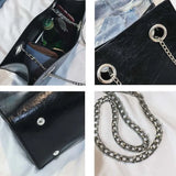 PU Leather Chain Shoulder Bags Women High Large Capacity Totes Bag