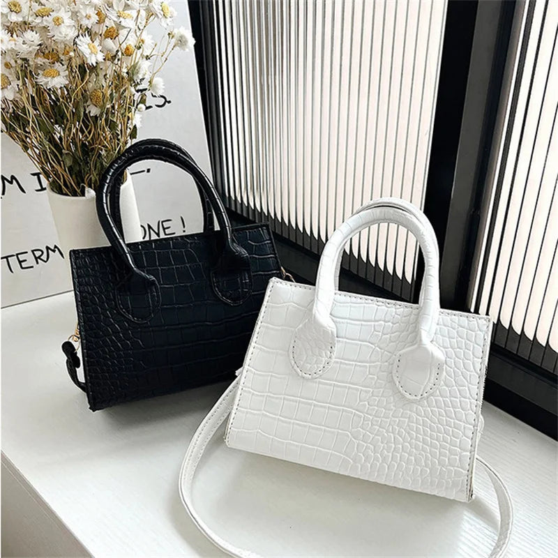 PU Leather Crossbody Bags For Women Chain Female Shoulder Handbags Mini Purses