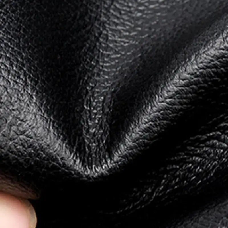 Men's PU Leather Messenger Bag Small Crossbody Handbag